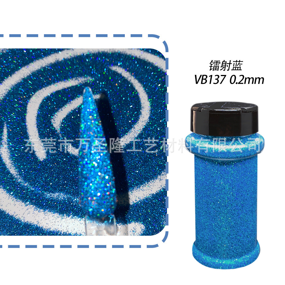 Wholesale Holographic Bottle Glitter Nail Art Colorful Sequins
